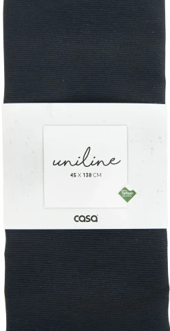 CASA Uniline Camino De Mesa Negro New