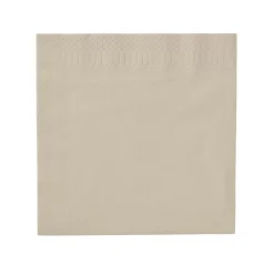 CASA Uni Paquete De 20 Servilletas Beis Clearance