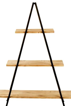 CASA Vermont Estanteria De Pared Negro, Natural Best