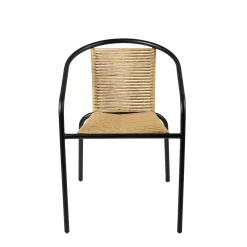 CASA Verona Silla Apilable Natural Best