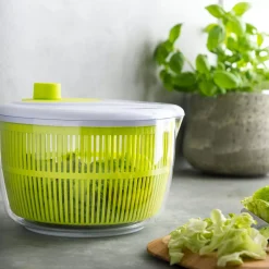 CASA Vida Verde Escurridor De Lechugas Blanco, Verde Discount