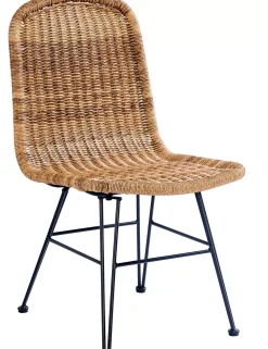 CASA Vienna Silla De Comedor Negro, Natural Sale