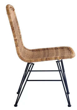 CASA Vienna Silla De Comedor Negro, Natural Sale