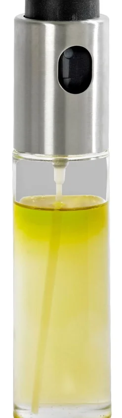 CASA Vinaigre Aceitera-Vinagerera Negro, Plateado, Transparente Clearance