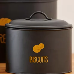 CASA Vira Fiambrera Para Galletas Negro Best