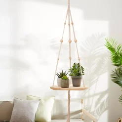 CASA Woody Mesa Para Plantas Pendiente Natural