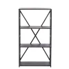 CASA Xavier Estanteria De Pared Negro Outlet