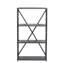 CASA Xavier Estanteria De Pared Negro Outlet