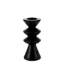 CASA Zigzag Soporte Para Vela Pequena Negro Clearance